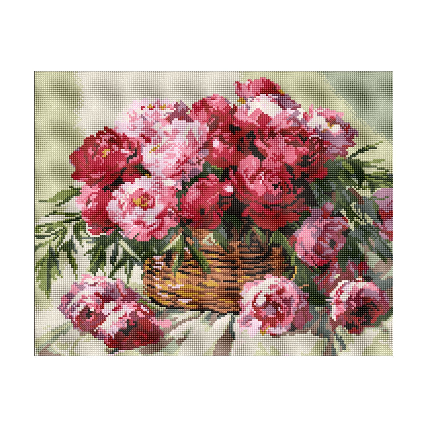 Алмазна мозаїка Ideyka Мелодія цвітіння, 40*50 см (AMO8186)