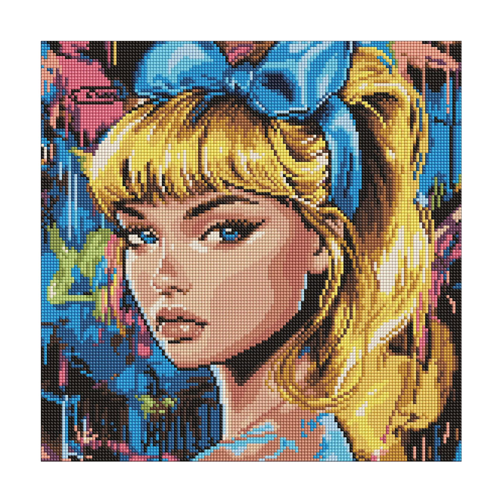 Алмазна мозаїка Ideyka Сучасна Попелюшка, 40*40 см (AMO8312)